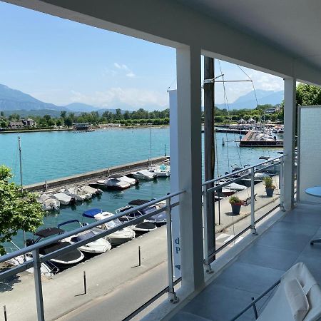 Vue sublime sur le lac du Bourget Le Bourget-du-Lac Extérieur photo