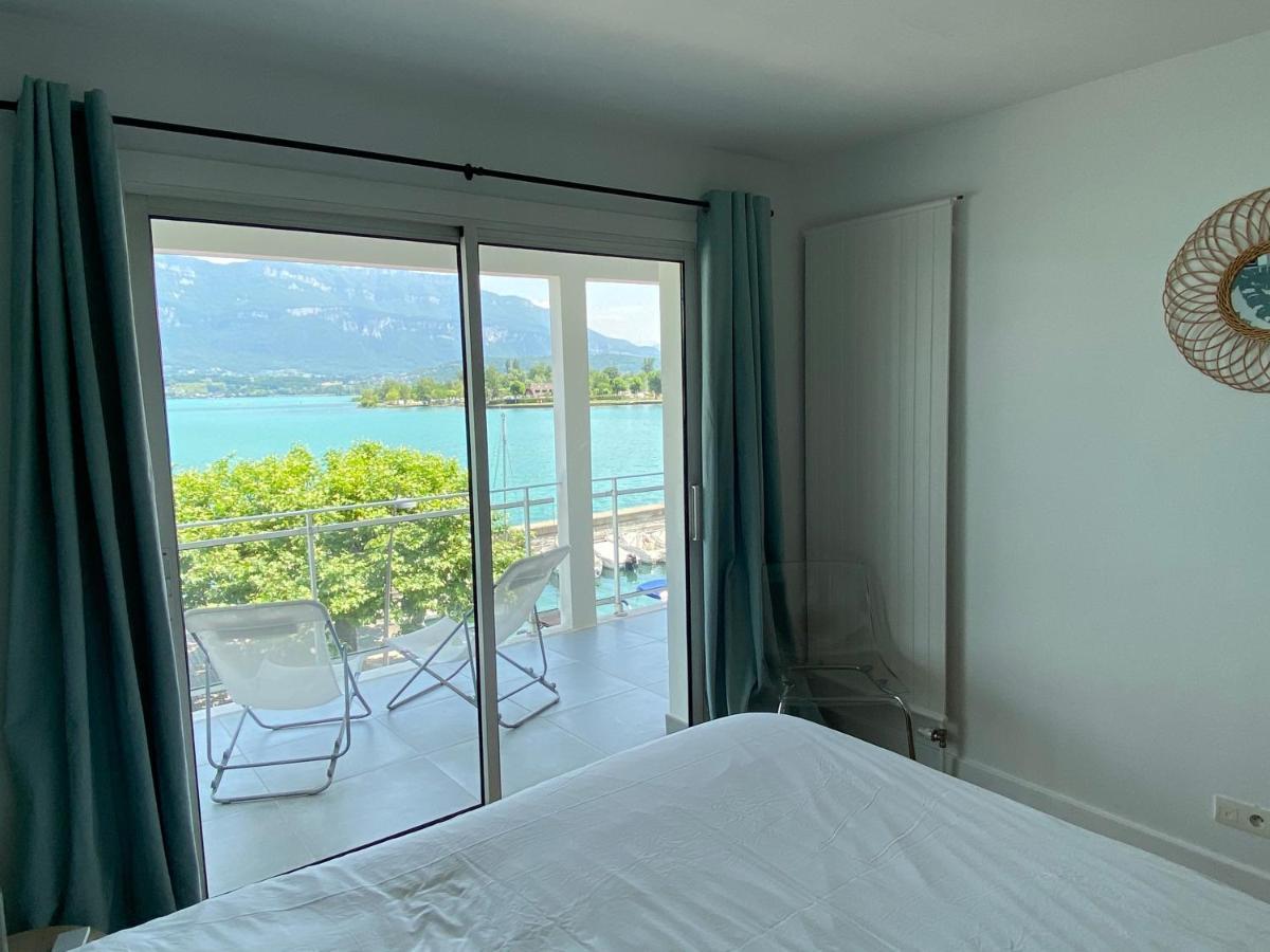 Vue sublime sur le lac du Bourget Le Bourget-du-Lac Extérieur photo