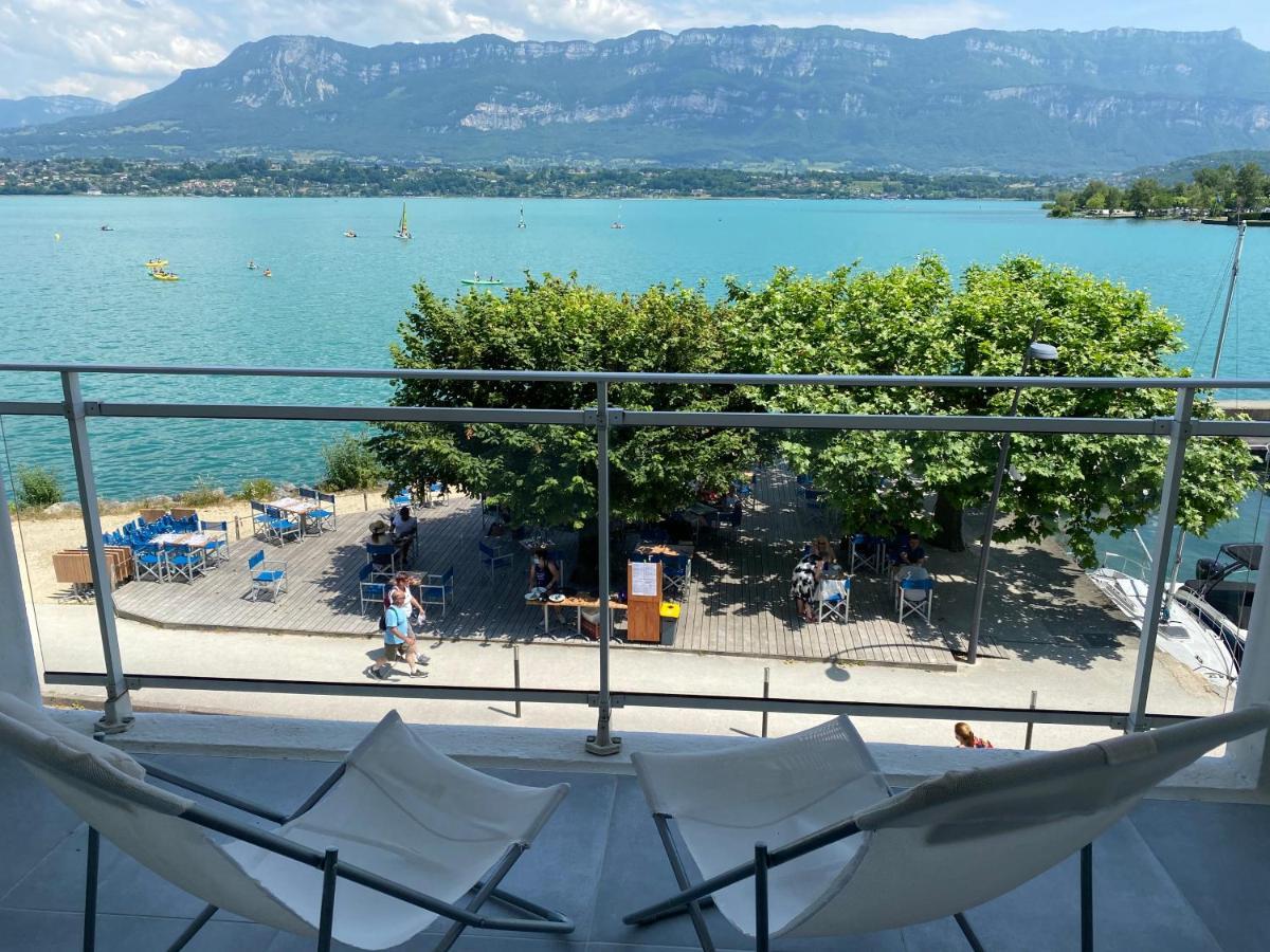 Vue sublime sur le lac du Bourget Le Bourget-du-Lac Extérieur photo